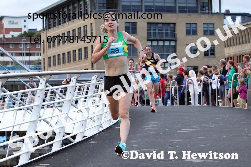 Quayside 5k Road Race, Newcastle/Gateshead, 2021, August 11th. Photo: David T. Hewitson/Sports for All Pics